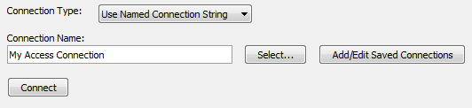 Connecting with a SQL Database Using a Named Connection String